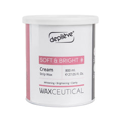Depileve Soft & Bright Cream Strip Wax 800g