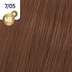 Wella Koleston Perfect Me+ 60ml 7/05 Medium Blonde Natural Mahogany