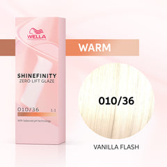Wella Professionals 010/36 Vanilla Flash Shinefinity Zero Lift Glaze 60ml