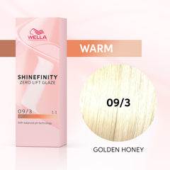 Wella Professionals 09/3 Golden Honey Shinefinity Zero Lift Glaze 60ml