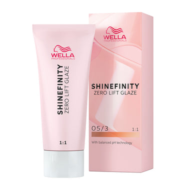 Wella Professionals 05/3 Honey Chocolate Shinefinity Zero Lift Glaze 60ml