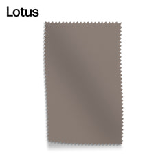Lotus Poppy & Darcy Range Taupe Fabric Swatch