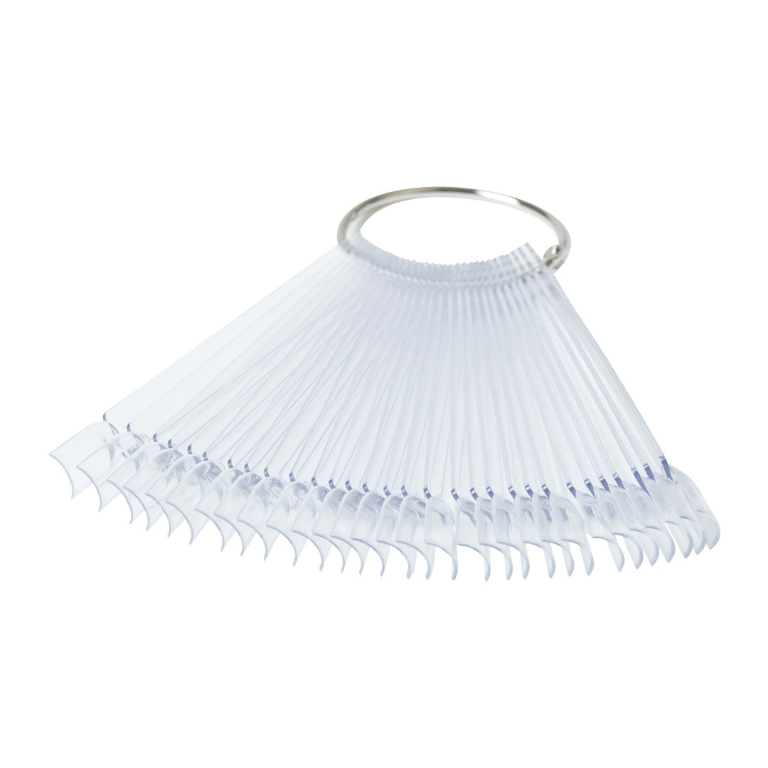 NSI Nail Art Fan Clear x 30 Colour Sticks