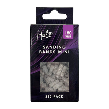 Halo Sanding Bands Mini 180 Grit x250 White