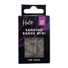 Halo Sanding Bands Mini 150 Grit x100 White