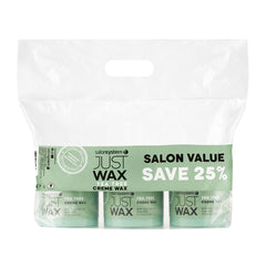 Salon System Just Wax Tea Tree Wax Value Pack 450g x3
