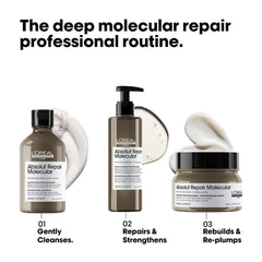 Serie Expert ABSOLUT REPAIR MOLECULAR Concentrated Mask 250ml by L'Oréal Professionnel