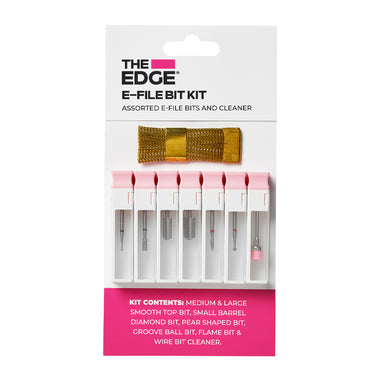 The Edge E-File Bit Kit 8pcs