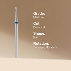 Lotus Diamond E-file Bit Medium Ball