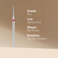 Lotus Diamond E-file Bit Mini Pointer Fine