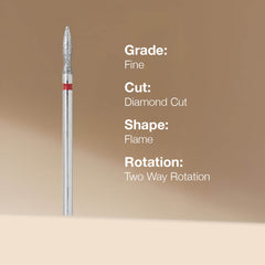 Lotus Diamond Flame E-File Bit Fine