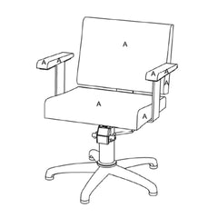 REM Fame Hydraulic Styling Chair