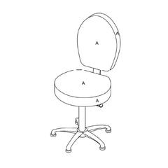 REM Flora Gas Lift Stool