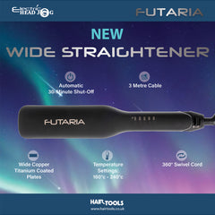 Futaria Wide Straightener Black