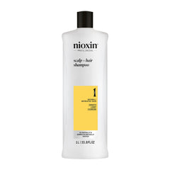 Nioxin Scalp + Hair System 1 Shampoo 1000ml