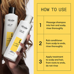 Nioxin Scalp + Hair System 1 Shampoo 300ml