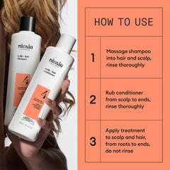 Nioxin Scalp + Hair System 4 Shampoo 300ml