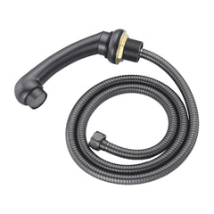 Lotus Hose Spray and Holder Brushed Grey