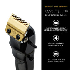 WAHL Cordless Black Magic Clipper Kit