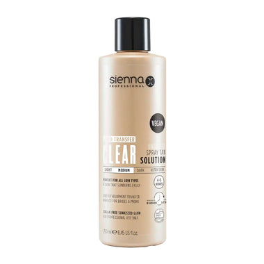 Sienna X Clear Spray Tan Solution 250ml