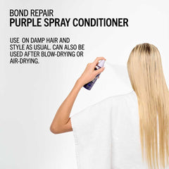 Schwarzkopf BLONDME Bond Repair Purple Spray Conditioner 150ml
