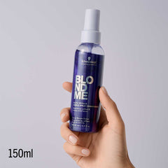 Schwarzkopf BLONDME Bond Repair Purple Spray Conditioner 150ml