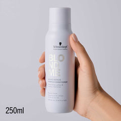 Schwarzkopf BLONDME Bond Repair Purple Conditioner 250ml