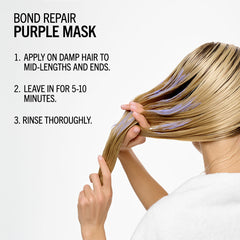 Schwarzkopf BLONDME Bond Repair Purple Mask 500ml