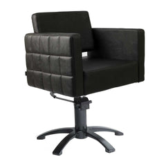 Lotus Washington Black Styling Chair 5 Star Black Base