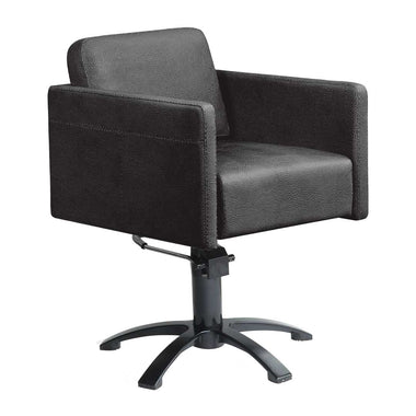 Lotus Murray Black Styling Chair With 5 Star Black Base