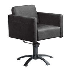 Lotus Murray Black Styling Chair With 5 Star Black Base