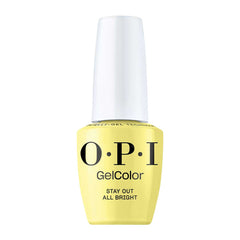 OPI GelColor Hema Free Gel Polish Stay Out All Bright 15ml