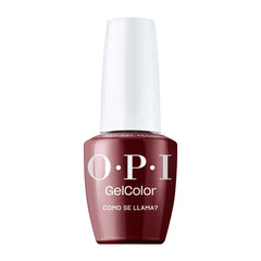 OPI GelColor Hema Free Gel Polish Como se Llama? 15ml