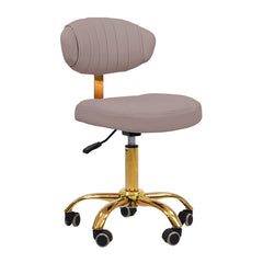 Lotus Darcy Taupe Gas Lift Stool