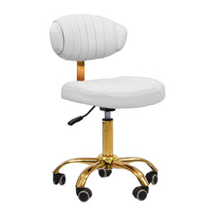 Lotus Darcy White Gas Lift Stool