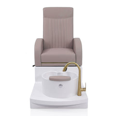Lotus Darcy Taupe Pedicure Spa Chair