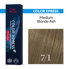 Wella Color Xpress 60ml 7/1 Medium Blonde Ash