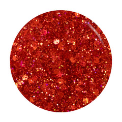 The Edge The Red Glitter Gel Polish 8ml