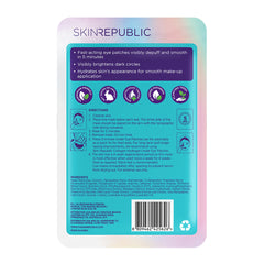 Skin Republic Fast Fix Holographic Foil Under Eye Mask 6ml x 2 Pairs