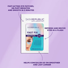 Skin Republic Fast Fix Holographic Foil Under Eye Mask 6ml x 2 Pairs