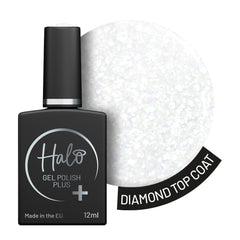 Halo Hema Free Gel Polish Plus Diamond Top Coat 12ml