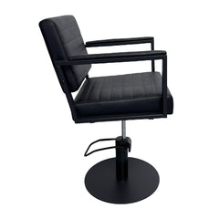 Lotus Oslo Black Styling Chair Black Base