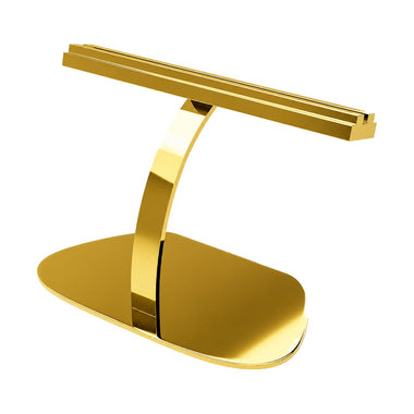 Lotus Poppy Gold Free Standing Footrest