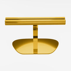 Lotus Poppy Gold Free Standing Footrest
