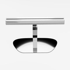 Lotus Poppy Chrome Free Standing Footrest