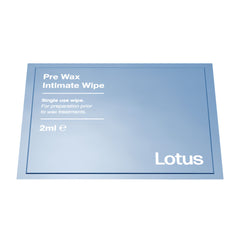 Lotus Pre Wax Intimate Wipe Sachet 2ml