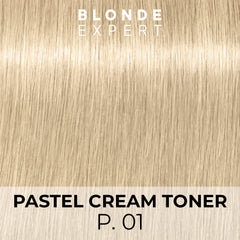 Indola BLONDE EXPERT Pastel Cream Toner P.01 Natural Ash 60ml