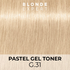 Indola BLONDE EXPERT Pastel Gel Toner G.31 Gold Ash 60ml
