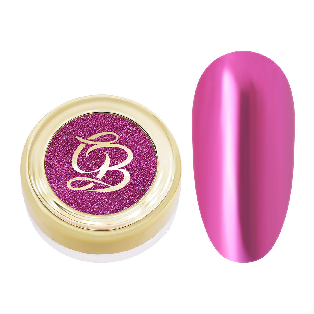Glitterbels Pressed Chrome Powder Blushing Mirror 0.55g