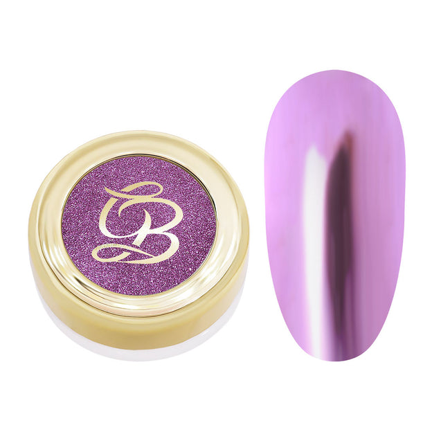 Glitterbels Pressed Chrome Powder Lavender Mirror 0.55g